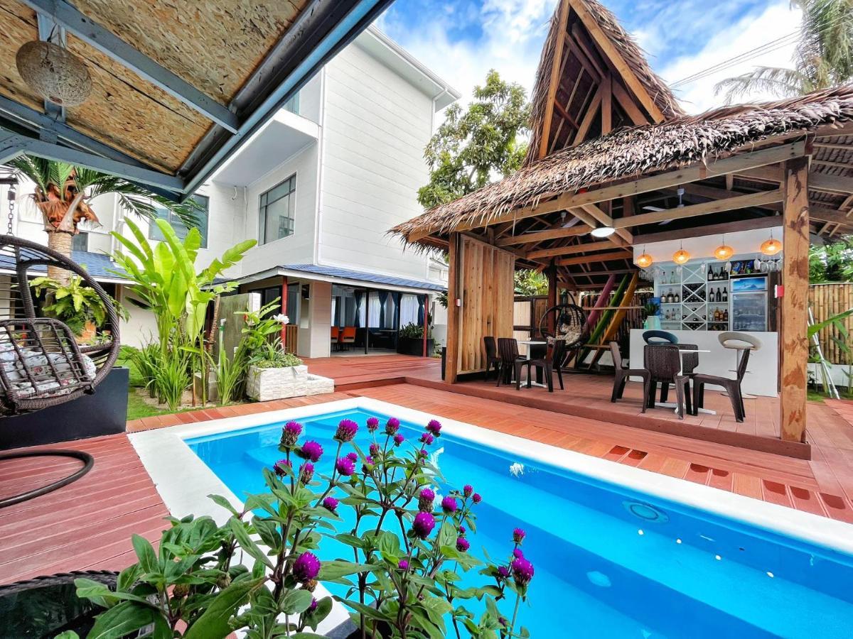 Siargao Seasky Resort Catangnan Bagian luar foto